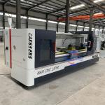 Heavy Duty Cnc Lathe Machine Fanuc Controller Flat Bed