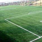 Mini Artificial Grass Soccer Field Sun Protection Any Weather Durable
