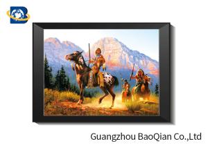 Quality One Flip 3D Lenticular Pictures 30 X 40 cm / 40 x 40 cm With 12 MM Frame wholesale
