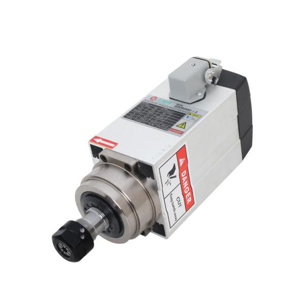 Woodworking Engraving and Milling 1.5kw Square Air Cooled Spindle Motor 18000rpm