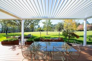 Quality Powder Coating Outdoor Aluminium Pergola Customized Size ISO9001 Certificate wholesale