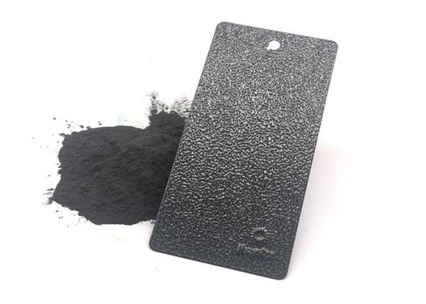 Silver Hammertone Powder Coating Powder , Epoxy Powder Coating Paint Uv