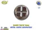 D021B Cache Vis Coffin Fitting Zamak Metal Coffin Screw Cap Silver Color