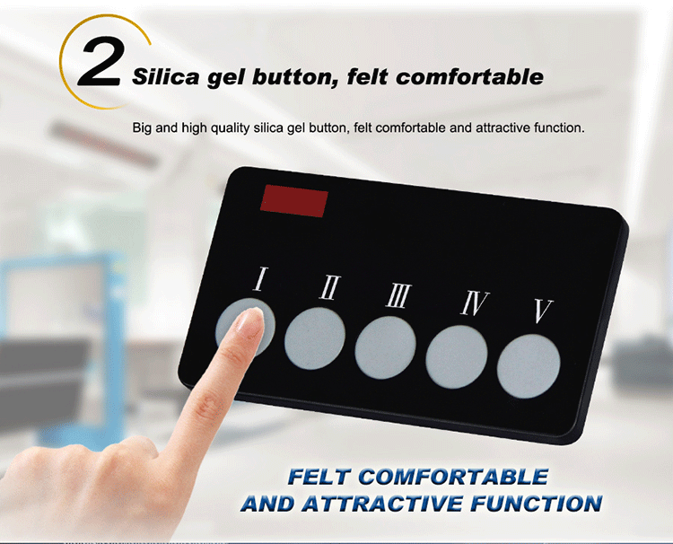 clothing factory wireless electric calling bell on tailers operation desk to call manager for assistance
