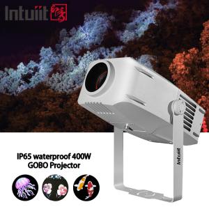 Quality Custom Logo Outdoor Facade Lights IP65 Waterproof 200W Led RGBW Rotating Gobo Projector Gobo Light wholesale