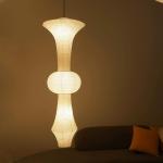 Modern Designer Handmade Paper Lamps Minimalist Pendant Lights for Living Room