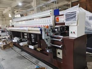 Quality Multifunctional Quilting And Embroidery Machine 1200rpm For Garments wholesale