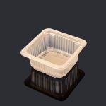 FDA Certificated 6.5*6.5*3cm Plastic Pastry Packaging