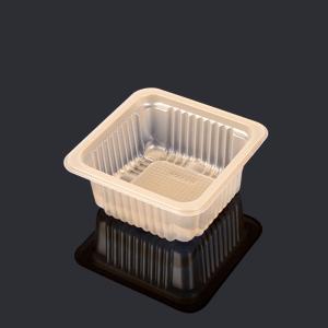 Quality FDA Certificated 6.5*6.5*3cm Plastic Pastry Packaging wholesale