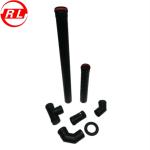 Carbon Steel 1.2mm Pellet Stove Chimney Pipe Kit
