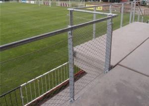 Quality Flexible Stainless Steel Wire Rope Security Garden Fence 80x80 Mm Hole wholesale
