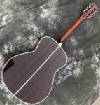 Custom Factory Made Grand Acoustic Classic Guitar 40 Inch OM Body Acoustic