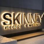Waterproof Stainless Steel Frame Led Backlit Sign Long Service Life