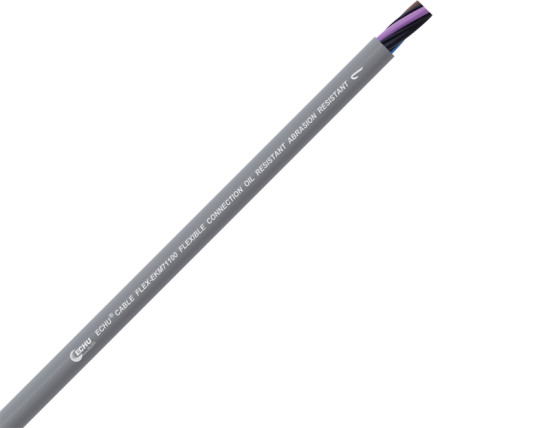 Oil-resistance Bare Copper Conductor Control Cable RVVY 22c*1.5 H05VVH5-F Flame Resistance Cable