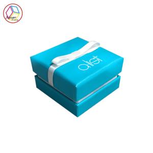 Quality Luxury Jewelry Paper Gift Box / Necklace Presentation Box Velvet Insert wholesale