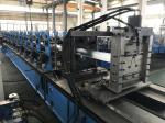0.9 - 1.5mm Wire - electrode cutting Hat Roll Forming Machine 15 stations