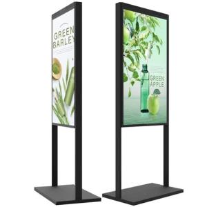 China Blackening Resistant Digital Shop Window Displays 55inch Lightweight on sale