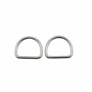 Quality investment casting stainless steel D-RING stainless steel hardware wholesale