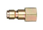Manual Sleeve Pneumatic Quick Connect Coupling Tru - Flate Single Shut Off