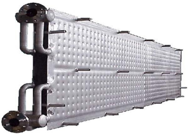 Laser Welded Economizer 2205 Heat Transfer Plate Stainless Steel Frame