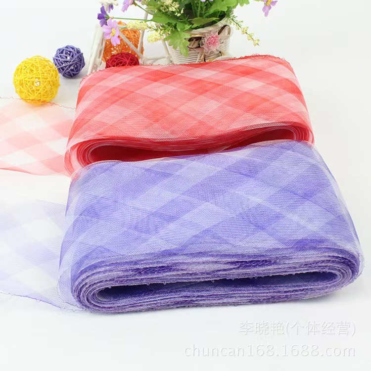 16cm Mesh Plain Crinoline Millinery Supplies Hat Decoration For DHL Shipping
