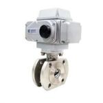 High Temperature Stainless Steel Electric Flange Connection Ball Valve