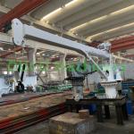 Portable 1.5t Yacht 360 degree electric hydraulic crane