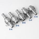 Durable Stainless Steel 304 316 Camlock Quick Couplings Type C for Joining Pipe