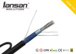 BC Outdoor UTP Cat5e Cable FTP 24AWG PVC PE With Messenger Jelly