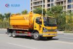 Dongfeng Italy High Pressure Plunger Pump Vacuum Sewer Jetting Truck 11cbm 4X2