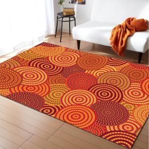 Quality Checkered Bathroom Bedroom Floor Carpets European Style Nonslip wholesale