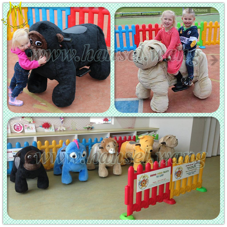 Hansel wholesale mall kids animal rides coin operated animal toys