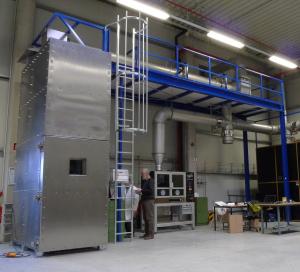 Quality Customized Flame Test Chamber For Construction Industry Steel Structures wholesale