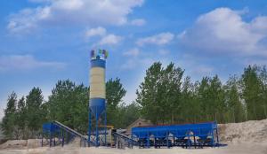 Quality Electric Concrete Batching Equipment , Detachable Compact Concrete Batching Plant wholesale