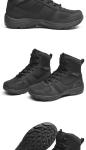 Wholesale high quality tactical shoes breathable lightweight outdoor black