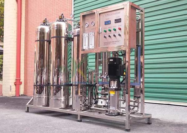 1TPH Stainless Steel Automatic RO System Mineral Water Treatment Plant With CE