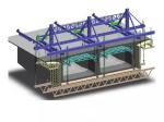 ISO9001 Recyclable Q235 Cantilever Form Traveller
