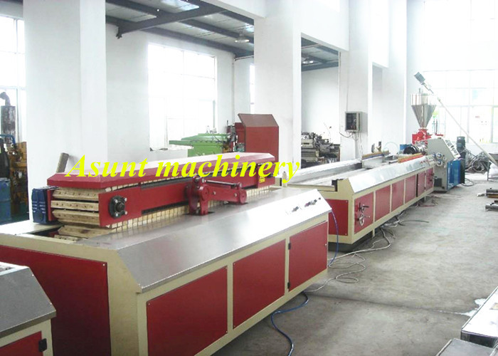 Double Screw PVC Window Plastic Profile Making Machine High Speed Extrusion Line