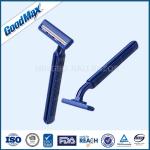 Plastic Handle Twin Blade Disposable Razor 5 pcs/bag Hot Sell (SL-3016L)