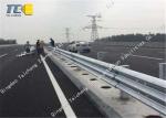 Stainless Steel Thrie Beam Crash Barrier Flex Beam Guardrail Wear Resistant