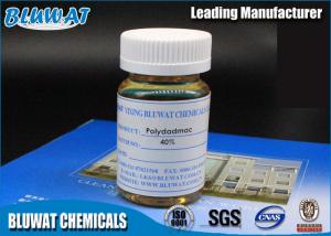 Quality Industrial Grade Polydadmac Coagulant Water Purifying Chemicals For Paper Prodution wholesale