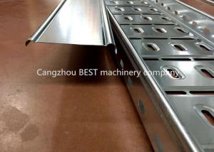 Quality Full Automatic Cable Tray Roll Forming Machine , Cable Tray Manufacturing Machine wholesale