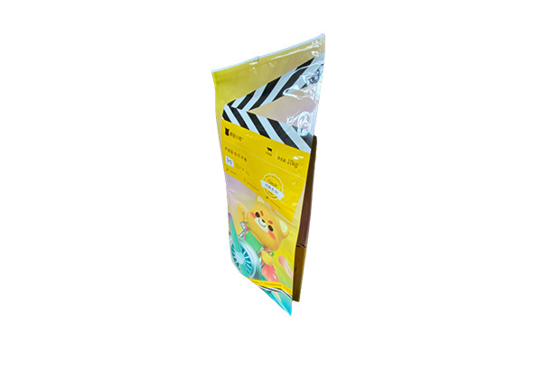 Moisture Proof Flat Bottom Bag With Easy To Open And Close Slider Closure Rack Up Pockets