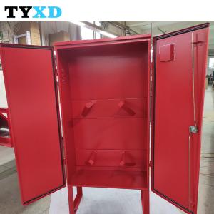 Quality Red Fire Extinguisher Cabinets , High Durability Fire Hose Cabinet wholesale
