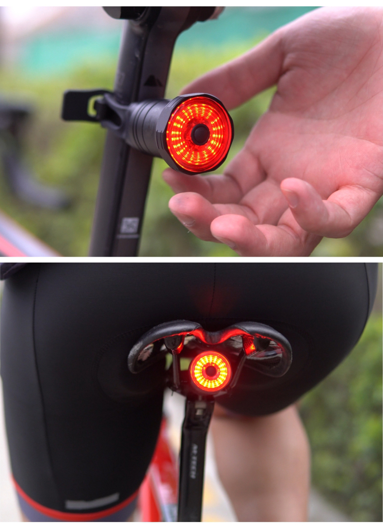 ROHS Bike And Cycle Accessories Tail Light USB Charging Seatpost Mounting