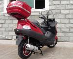 Kick Start Adult Motor Scooter 12 Inch Rim With Chromaticity Double Rear Shock