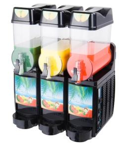 Quality 3 Flavor Commercial Ice Slush Machine 800w For Hotel 12L X 3 wholesale