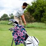Personalised Custom Sublimation Printed Microfiber Waffle Golf Towel Custom Logo