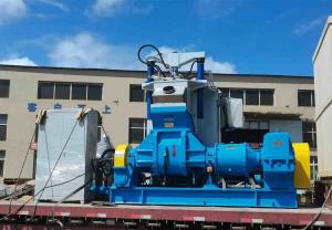 Quality 110 KW Kneader Machine For Rubber Mixing 45 Degree Tilting Angle wholesale