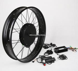 Quality high power 72v brushless motor bike kit 3000w wholesale
